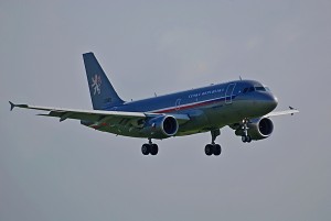Lądowanie Airbusa A319 CJ.jpg