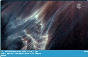Hubble podpatrzył Andromedę.jpg