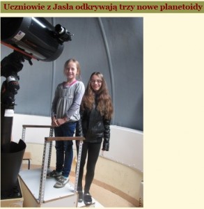 Uczniowie z Jasła odkrywają trzy nowe planetoidy.jpg